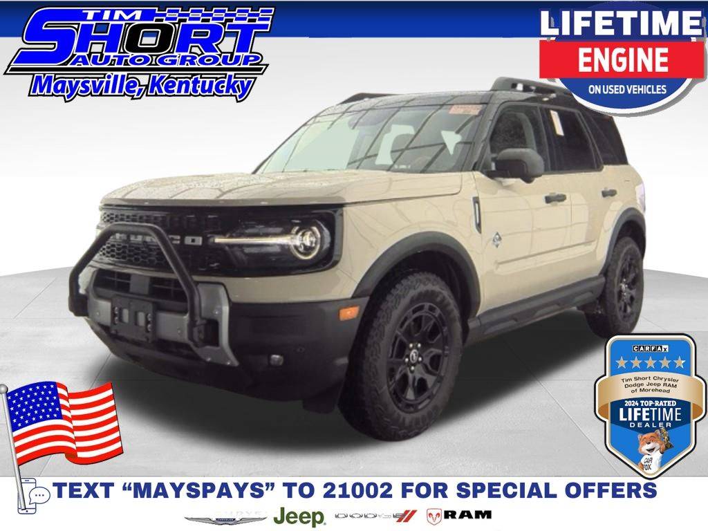 2025 Ford Bronco Sport Outer Banks — SUV — 3,641 mi — Maysville, KY