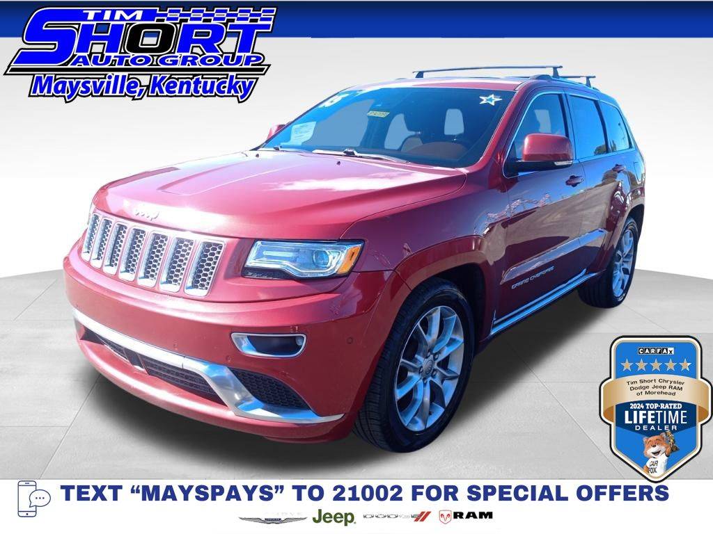 2015 Jeep Grand Cherokee Summit — SUV — 111,205 mi — Maysville, KY
