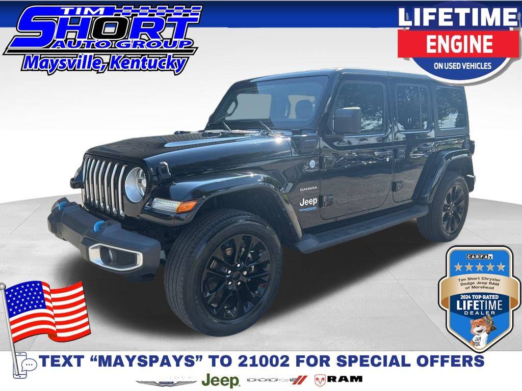 2022 Jeep Wrangler Sahara 4xe — SUV — 28,974 mi — Maysville, KY