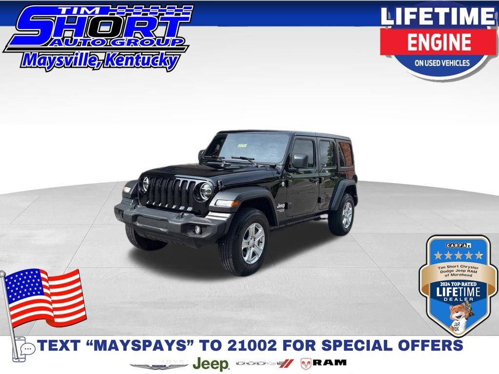 2021 Jeep Wrangler Sport S — SUV — 51,002 mi — Maysville, KY
