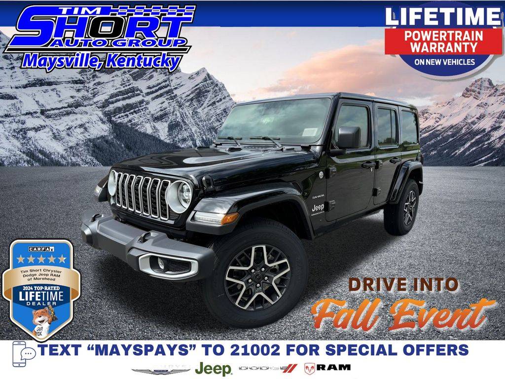 2024 Jeep Wrangler Sahara — SUV — 14 mi — Maysville, KY