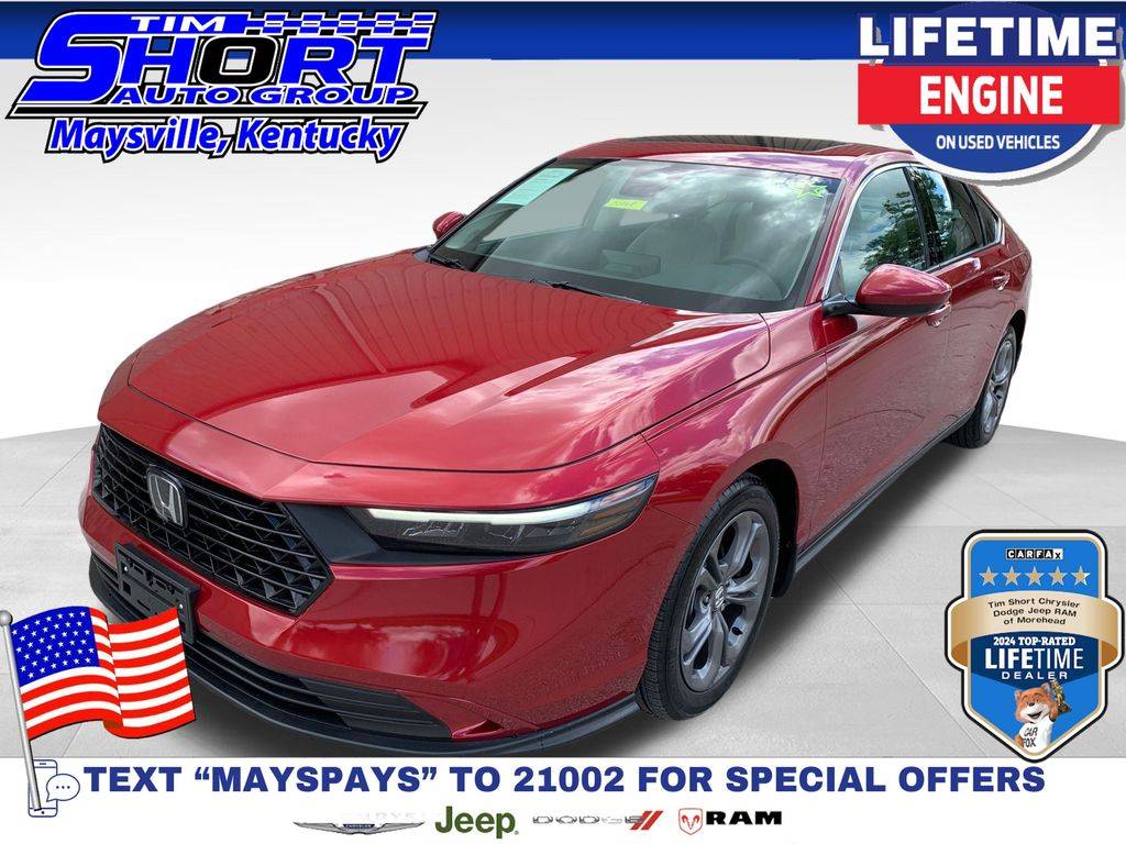 2024 Honda Accord EX — Sedan — 12,510 mi — Maysville, KY