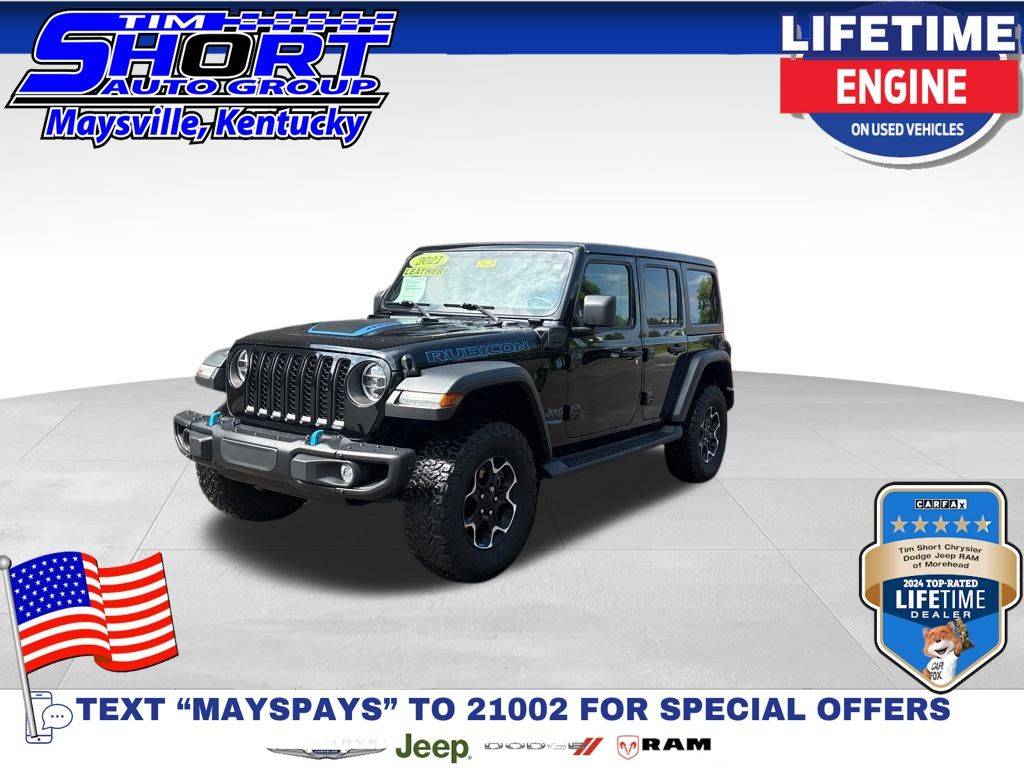 2021 Jeep Wrangler Rubicon 4xe — SUV — 30,013 mi — Maysville, KY