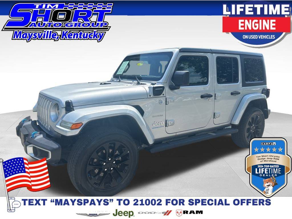 2023 Jeep Wrangler Sahara 4xe — SUV — 46,545 mi — Maysville, KY