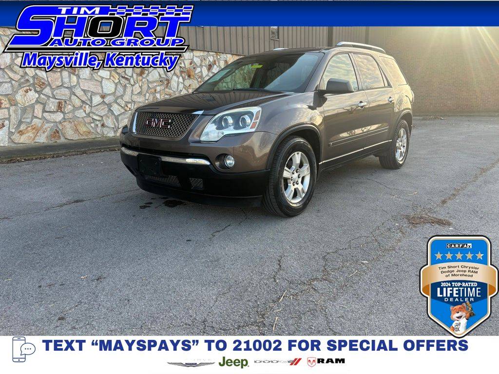 2009 GMC Acadia SLE1 — SUV — 174,554 mi — Maysville, KY