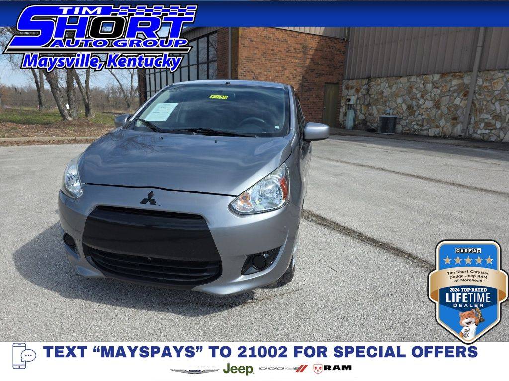 2015 Mitsubishi Mirage DE — Hatchback — 88,553 mi — Maysville, KY