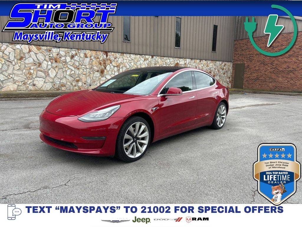 2018 Tesla Model 3 Long Range — Sedan — 42,182 mi — Maysville, KY