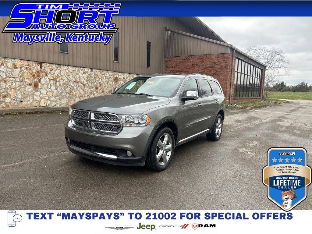 2012 Dodge Durango Citadel — SUV — 96,689 mi — Maysville, KY