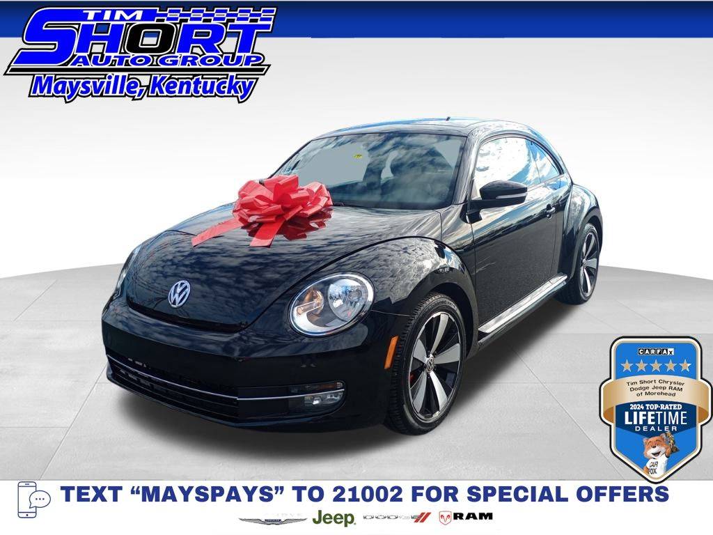 2012 Volkswagen Beetle Black Turbo Launch Ed. — Hatchback — 39,490 mi — Maysville, KY