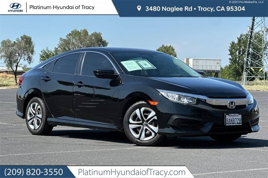 2017 Honda Civic LX — Sedan — 83,211 mi — Tracy, CA