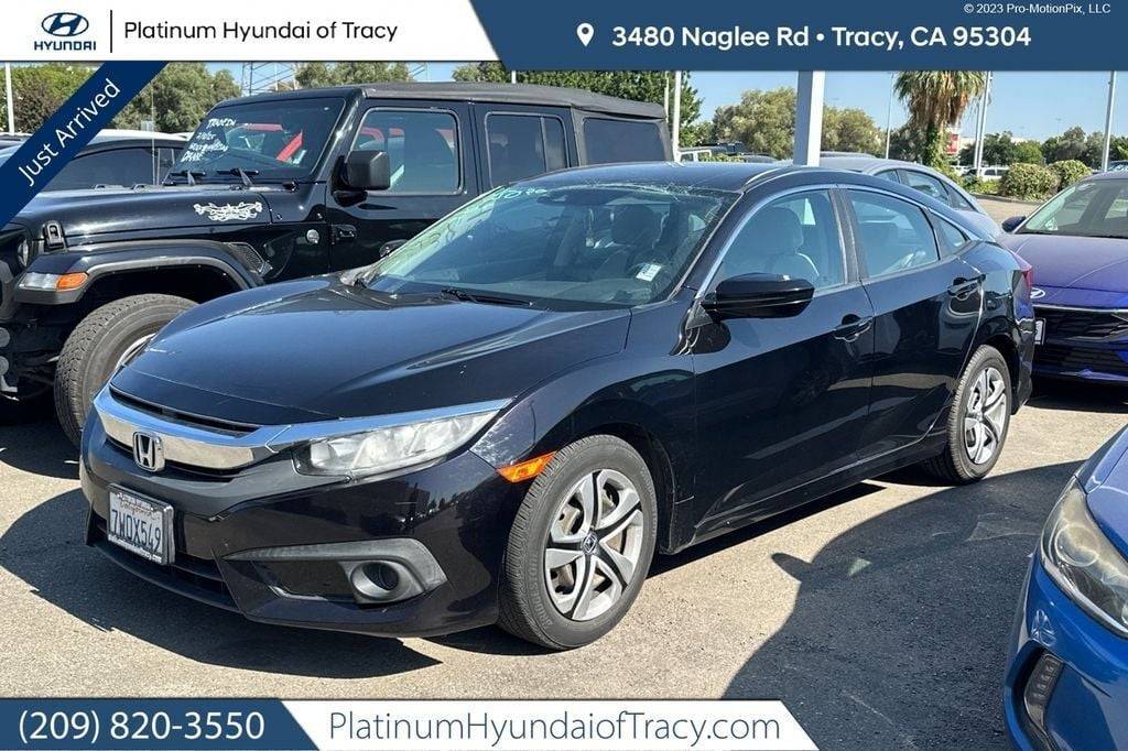 2017 Honda Civic LX — Sedan — 72,235 mi — Tracy, CA