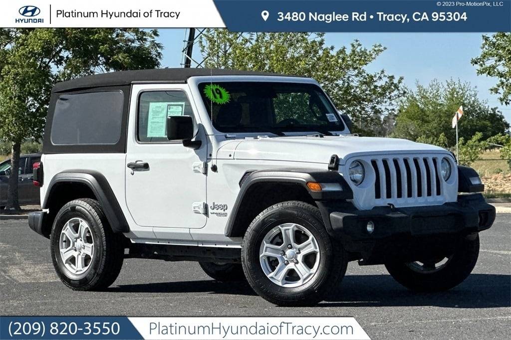 2019 Jeep Wrangler Sport S — SUV — 63,580 mi — Tracy, CA
