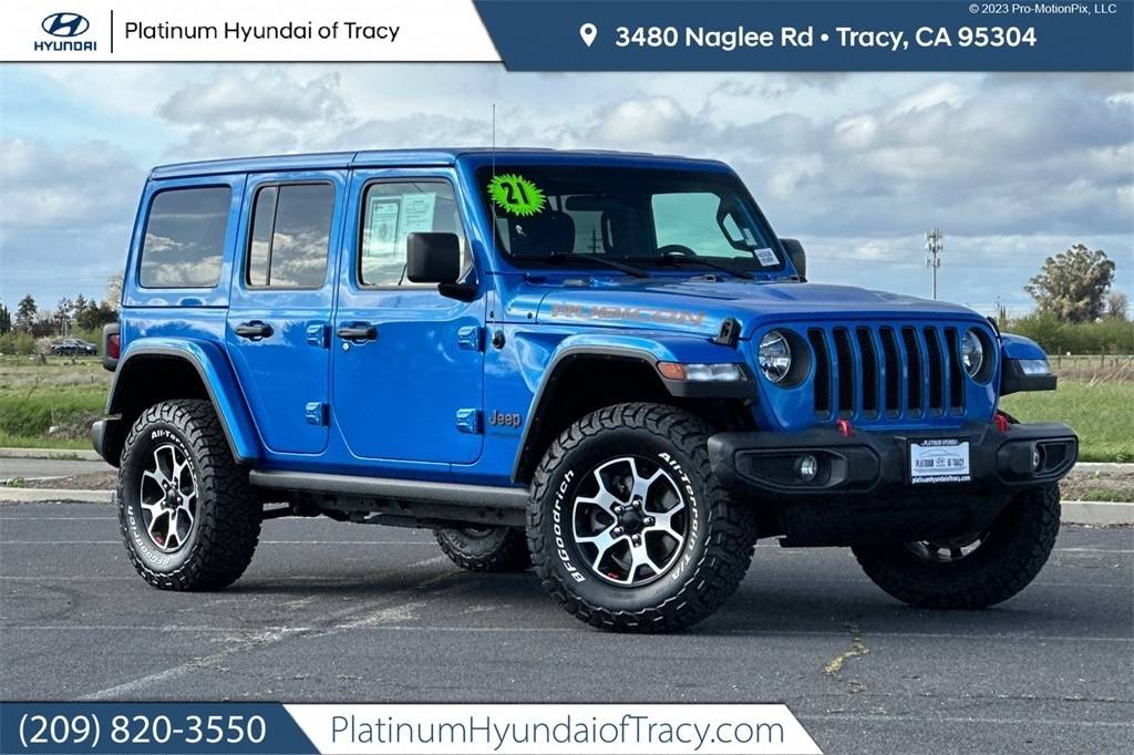 2021 Jeep Wrangler Rubicon — SUV — 75,466 mi — Tracy, CA