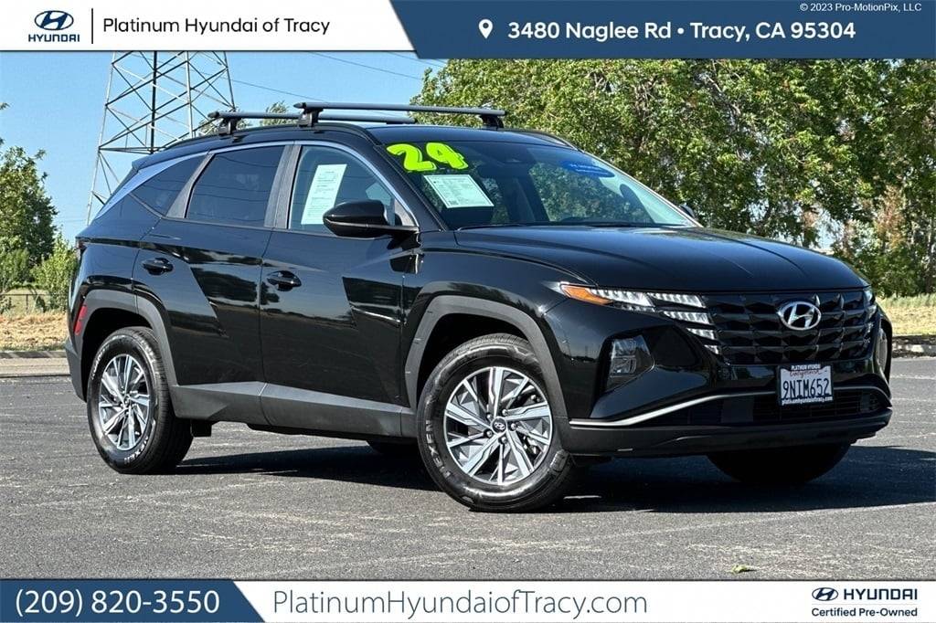 2024 Hyundai Tucson Hybrid Blue — SUV — 8,421 mi — Tracy, CA