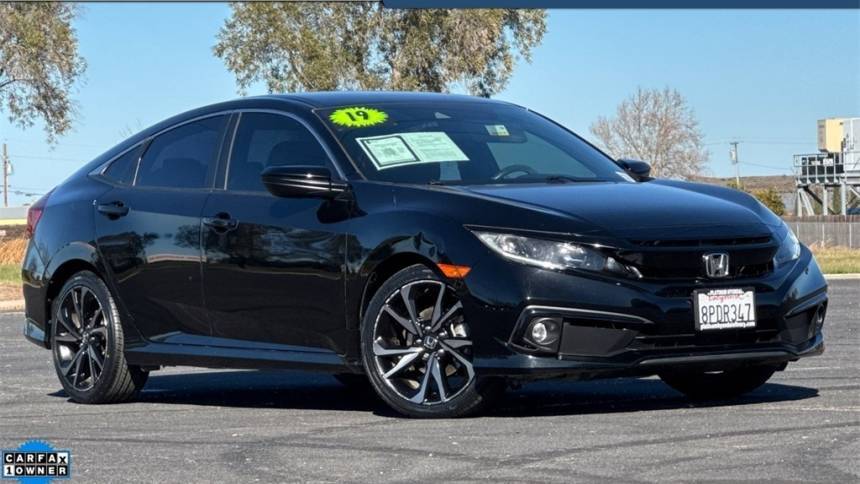 2019 Honda Civic Sport — Sedan — 51,739 mi — Tracy, CA