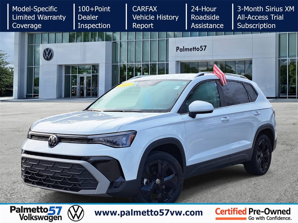 2025 Volkswagen Taos SE — SUV — 6,191 mi — Miami Gardens, FL