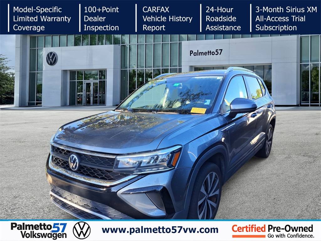 2022 Volkswagen Taos SE — SUV — 41,722 mi — Miami Gardens, FL