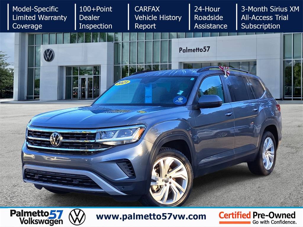 2021 Volkswagen Atlas SE with Technology — SUV — 50,036 mi — Miami Gardens, FL
