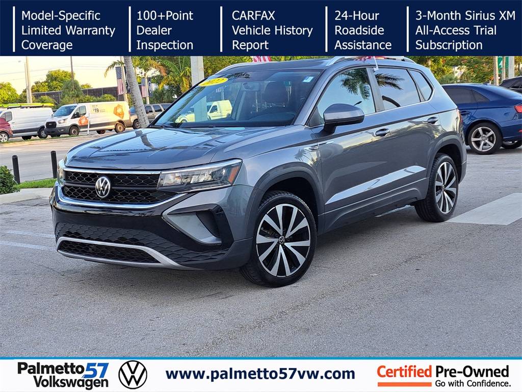 2022 Volkswagen Taos SE — SUV — 55,416 mi — Miami Gardens, FL