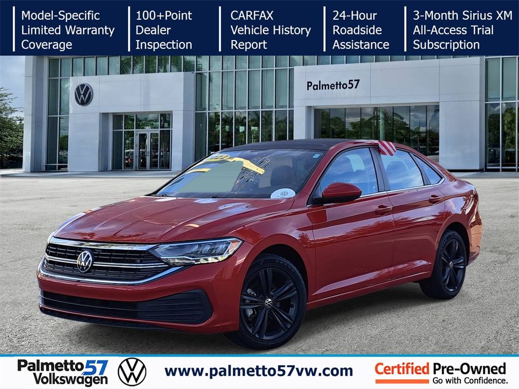 2022 Volkswagen Jetta SE — Sedan — 34,353 mi — Miami Gardens, FL
