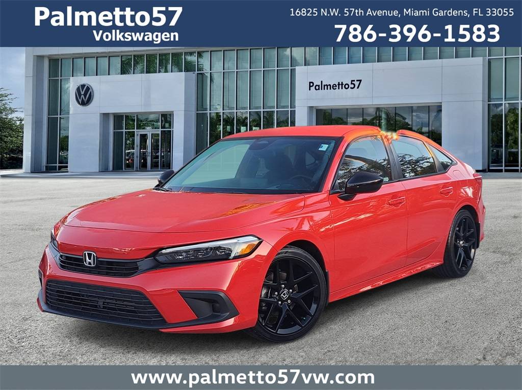 2022 Honda Civic Sport — Sedan — 37,163 mi — Miami Gardens, FL
