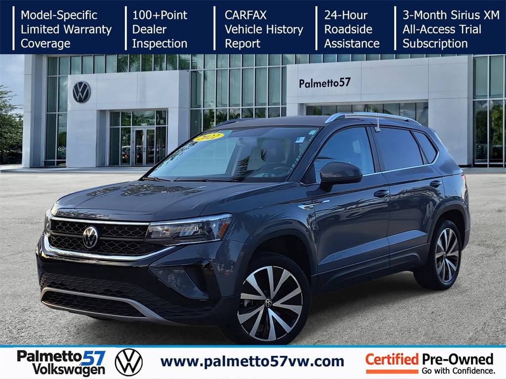 2022 Volkswagen Taos SE — SUV — 18,725 mi — Miami Gardens, FL