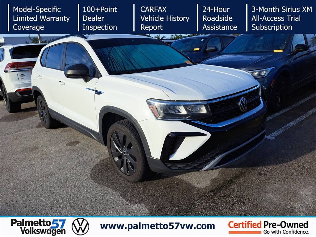 2022 Volkswagen Taos S — SUV — 21,248 mi — Miami Gardens, FL