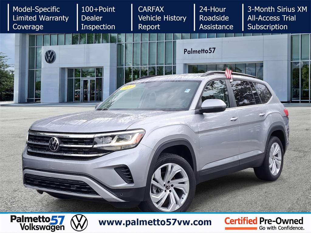 2022 Volkswagen Atlas SE with Technology — SUV — 22,480 mi — Miami Gardens, FL