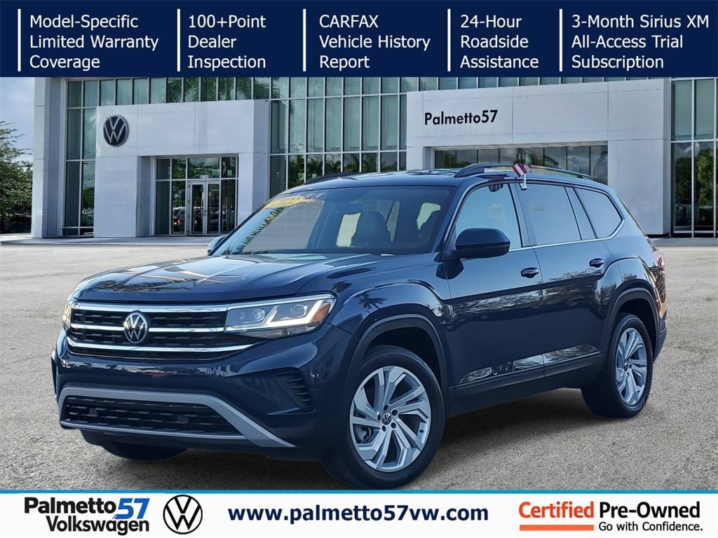 2022 Volkswagen Atlas SE with Technology — SUV — 22,212 mi — Miami Gardens, FL