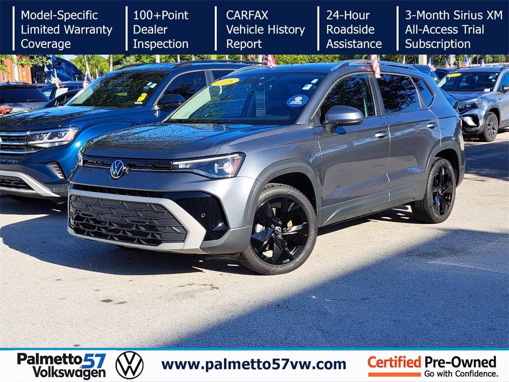 2025 Volkswagen Taos SE — SUV — 4,835 mi — Miami Gardens, FL