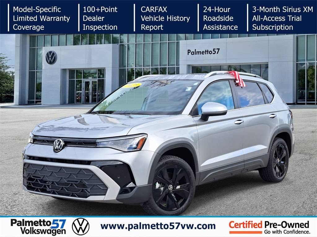 2025 Volkswagen Taos SE — SUV — 4,398 mi — Miami Gardens, FL