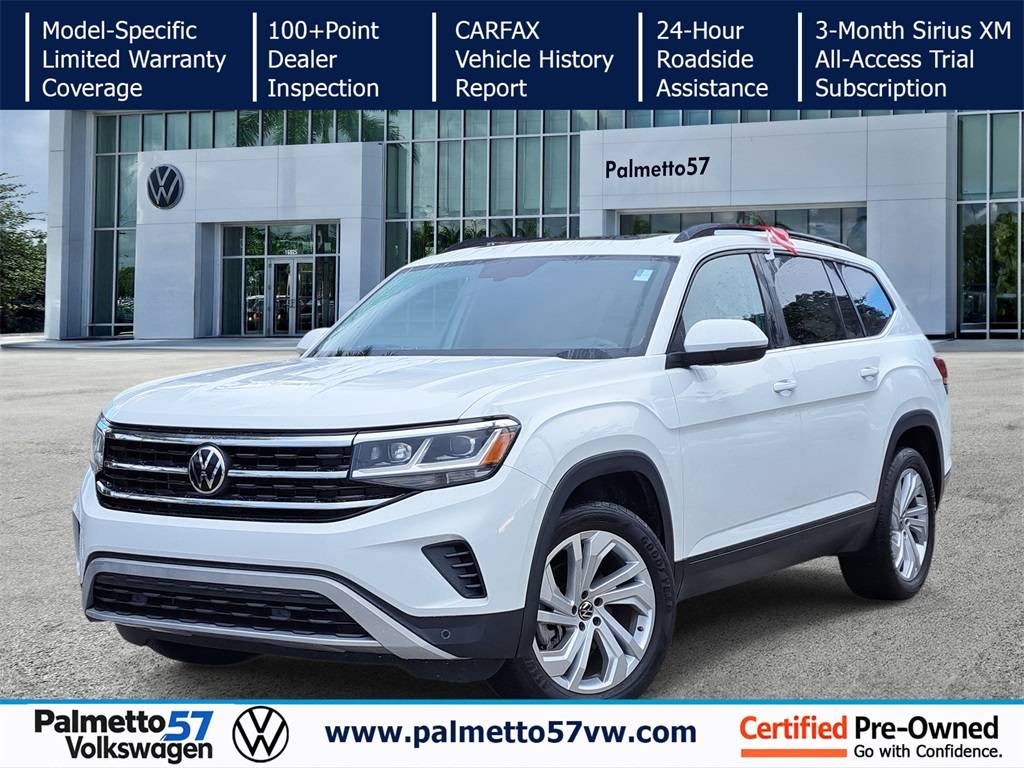 2022 Volkswagen Atlas SE with Technology — SUV — 45,097 mi — Miami Gardens, FL