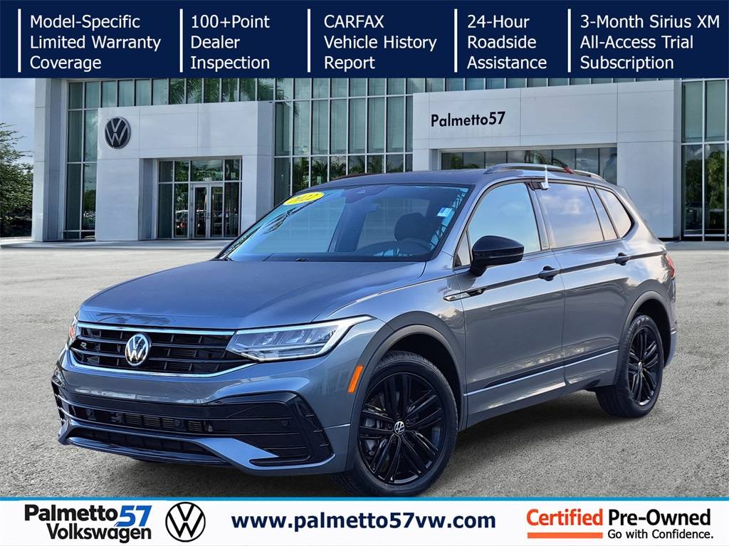 2022 Volkswagen Tiguan SE R-Line Black — SUV — 19,229 mi — Miami Gardens, FL