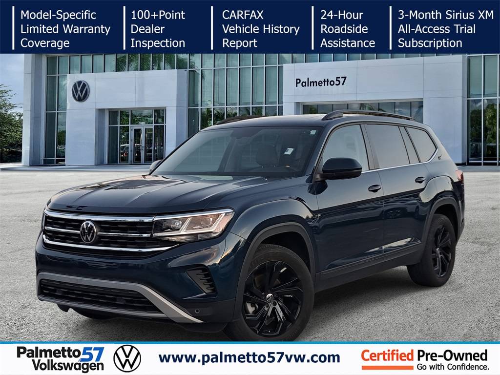 2022 Volkswagen Atlas SE with Technology — SUV — 30,014 mi — Miami Gardens, FL