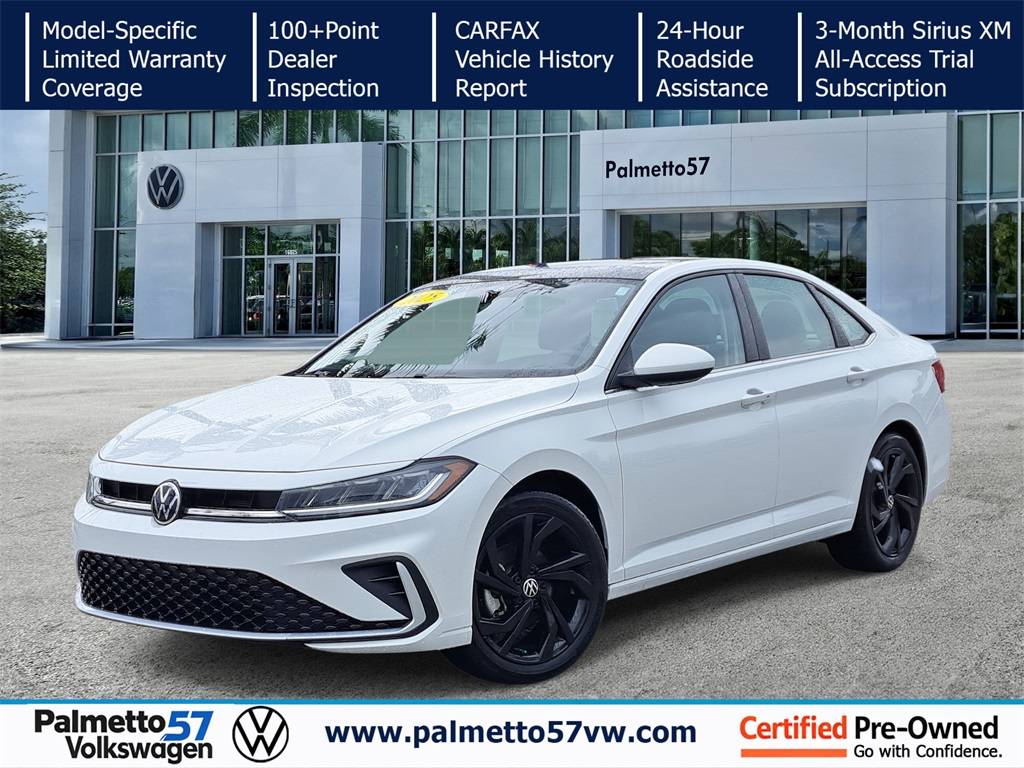 2025 Volkswagen Jetta SE — Sedan — 9,826 mi — Miami Gardens, FL