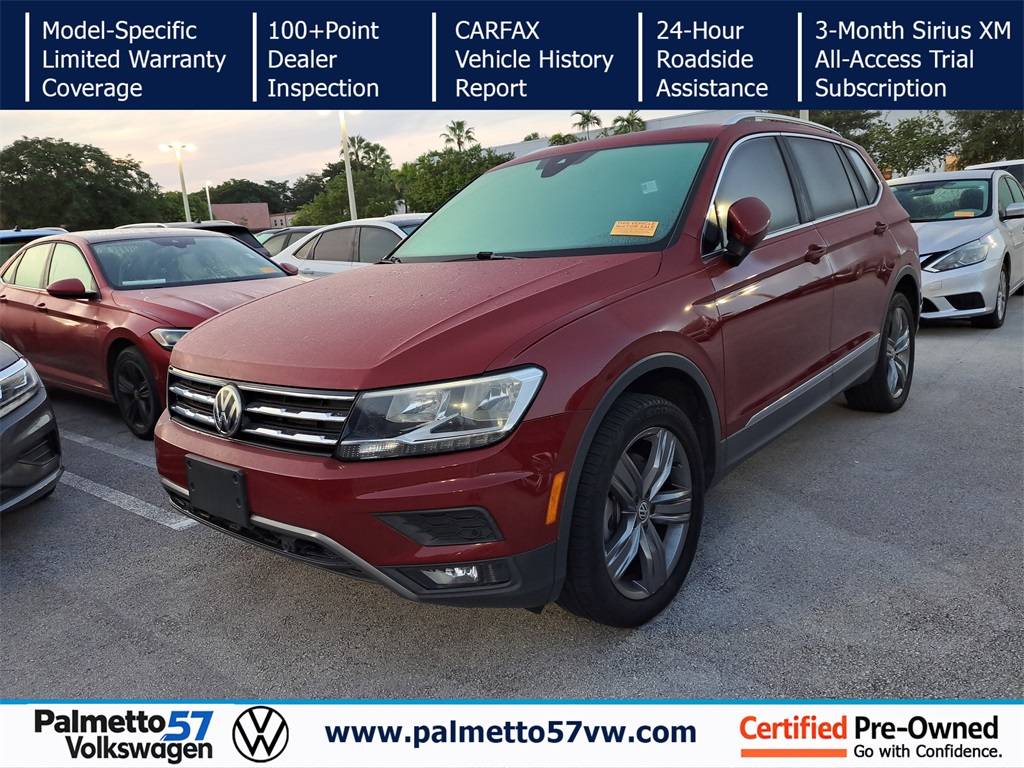2020 Volkswagen Tiguan SEL — SUV — 40,524 mi — Miami Gardens, FL