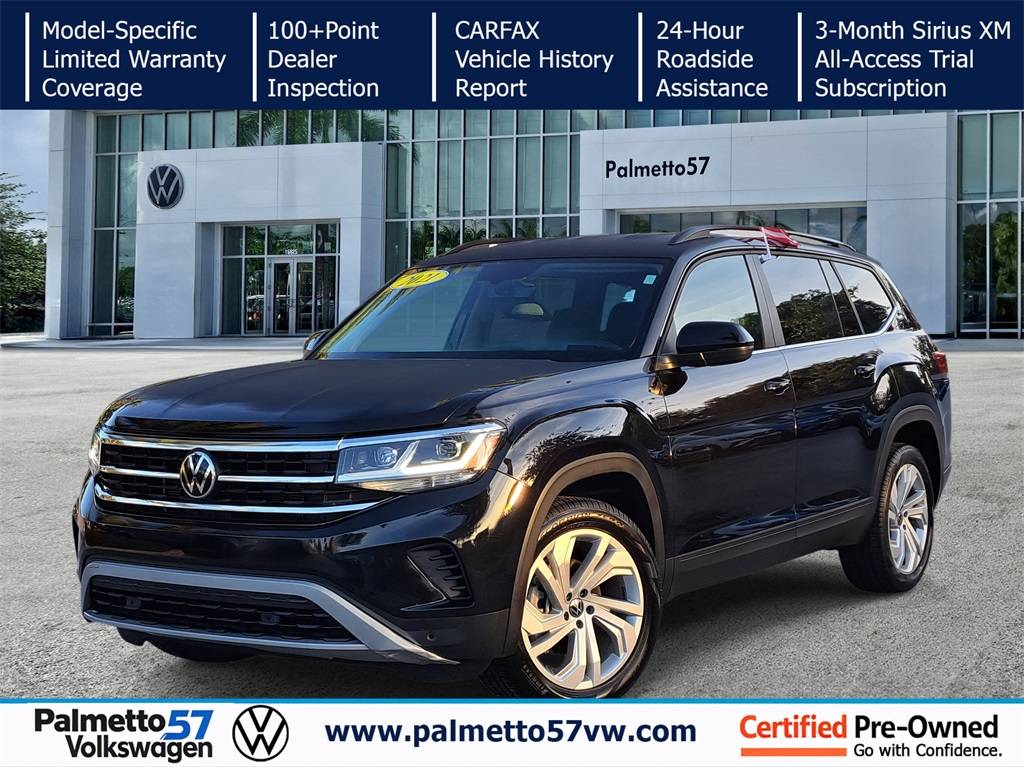 2021 Volkswagen Atlas SE with Technology — SUV — 36,947 mi — Miami Gardens, FL