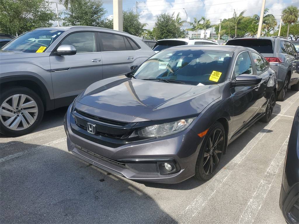2019 Honda Civic Sport — Sedan — 90,916 mi — Miami Gardens, FL