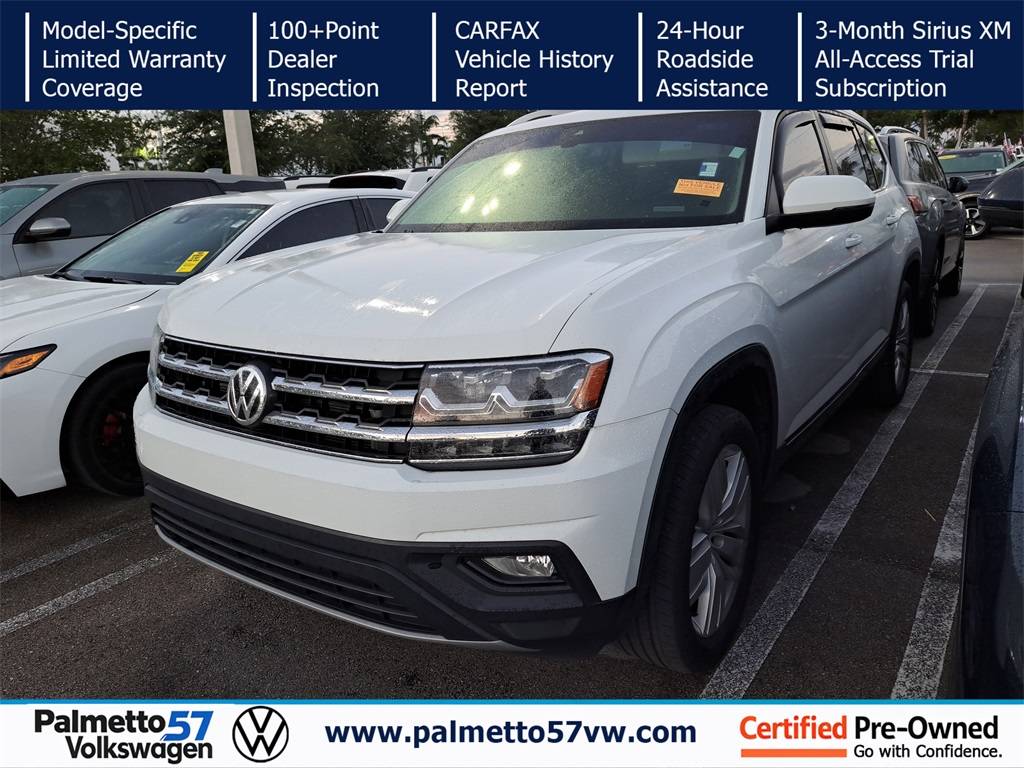 2019 Volkswagen Atlas SE with Technology — SUV — 42,319 mi — Miami Gardens, FL