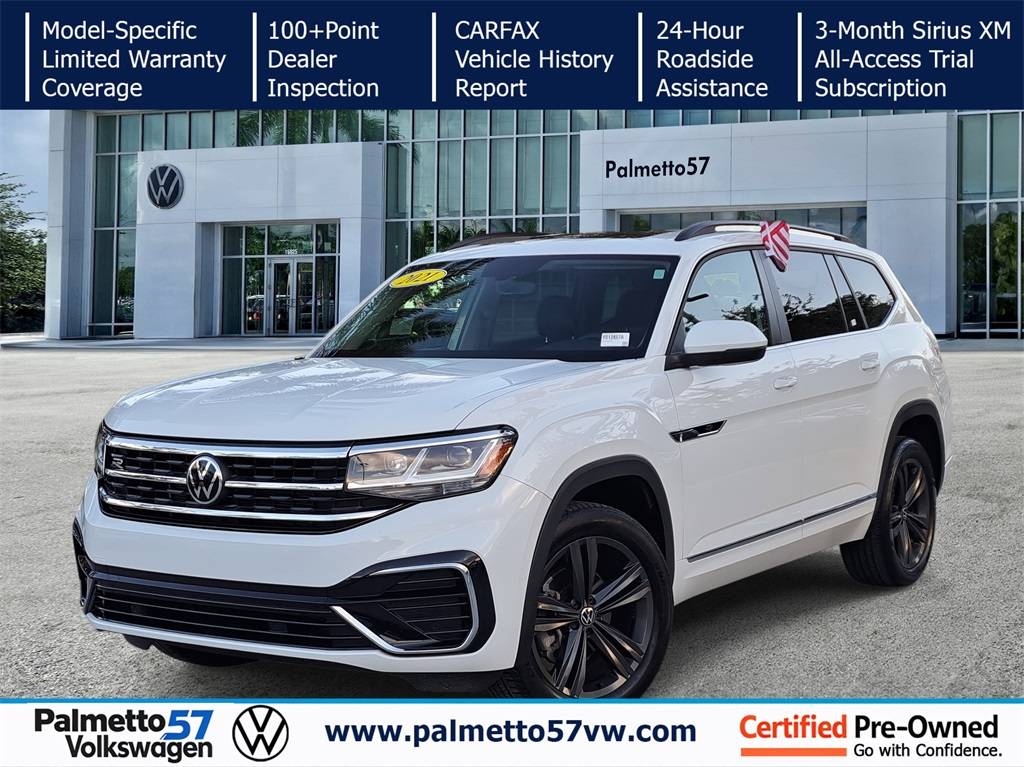 2021 Volkswagen Atlas SE with Technology R-Line — SUV — 49,389 mi — Miami Gardens, FL