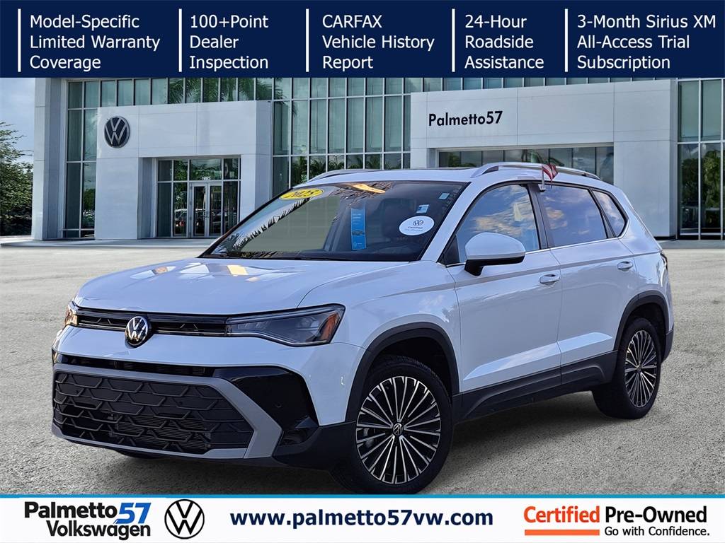 2025 Volkswagen Taos SE — SUV — 4,524 mi — Miami Gardens, FL