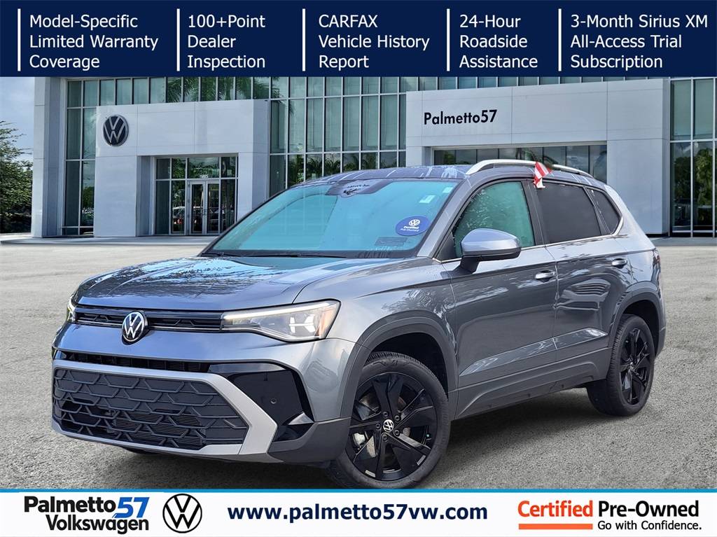 2025 Volkswagen Taos SE — SUV — 4,636 mi — Miami Gardens, FL