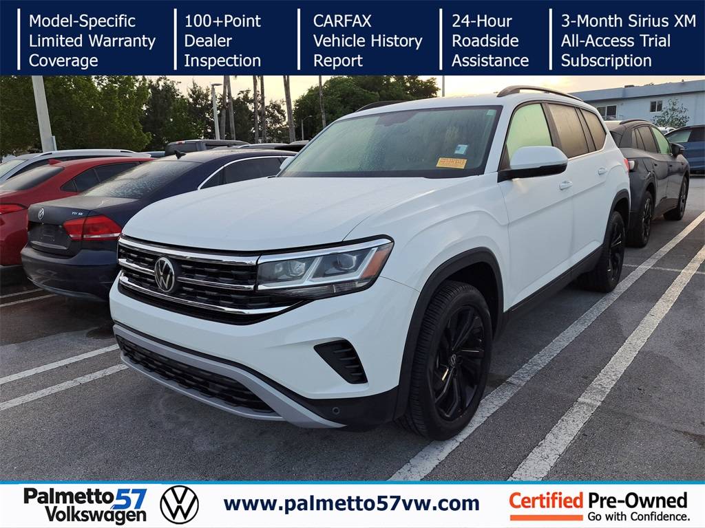 2022 Volkswagen Atlas SE with Technology — SUV — 30,986 mi — Miami Gardens, FL