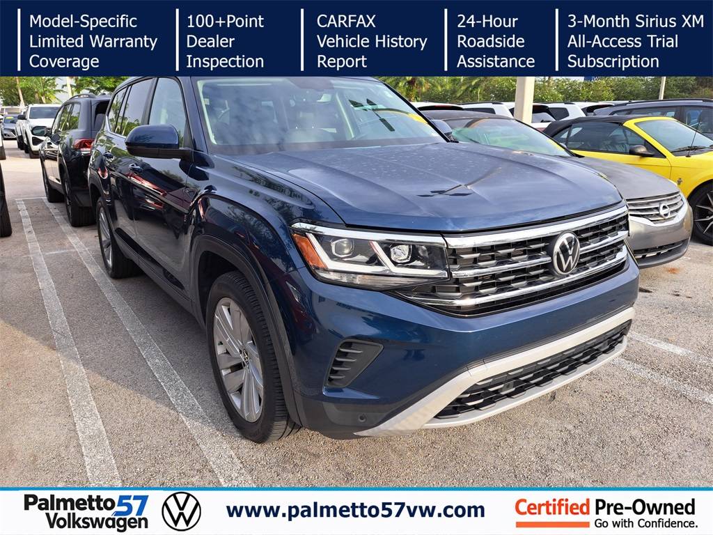 2021 Volkswagen Atlas SE with Technology — SUV — 39,541 mi — Miami Gardens, FL
