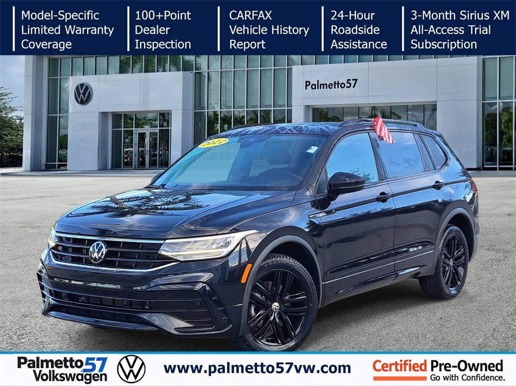 2022 Volkswagen Tiguan SE R-Line Black — SUV — 28,023 mi — Miami Gardens, FL