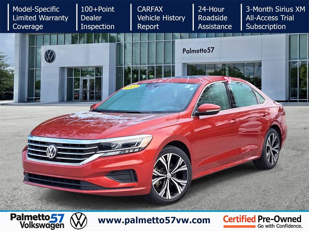 2022 Volkswagen Passat SE — Sedan — 28,418 mi — Miami Gardens, FL