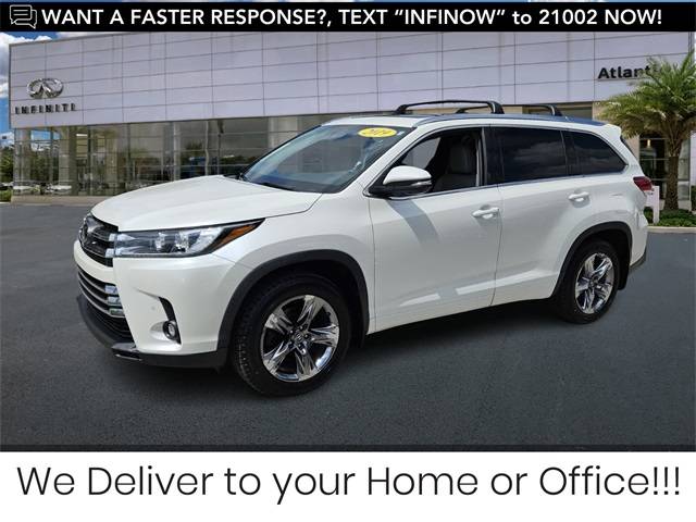 2019 Toyota Highlander Limited Platinum — SUV — 82,175 mi — Jacksonville, FL