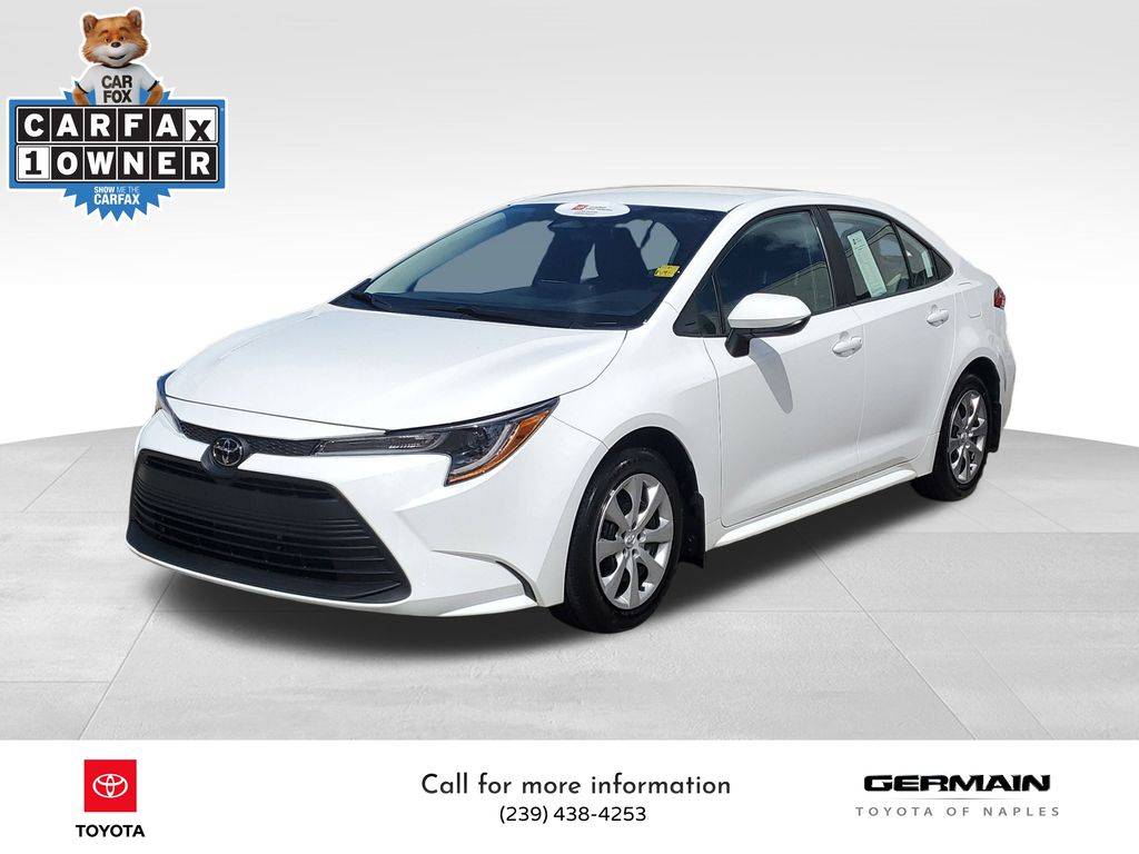 2025 Toyota Corolla LE — Sedan — 9,927 mi — Naples, FL