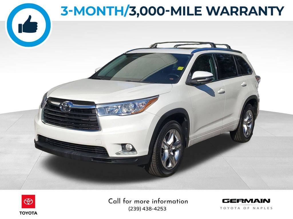 2014 Toyota Highlander Limited — SUV — 105,124 mi — Naples, FL
