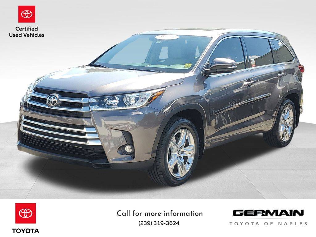 2019 Toyota Highlander Limited — SUV — 27,585 mi — Naples, FL